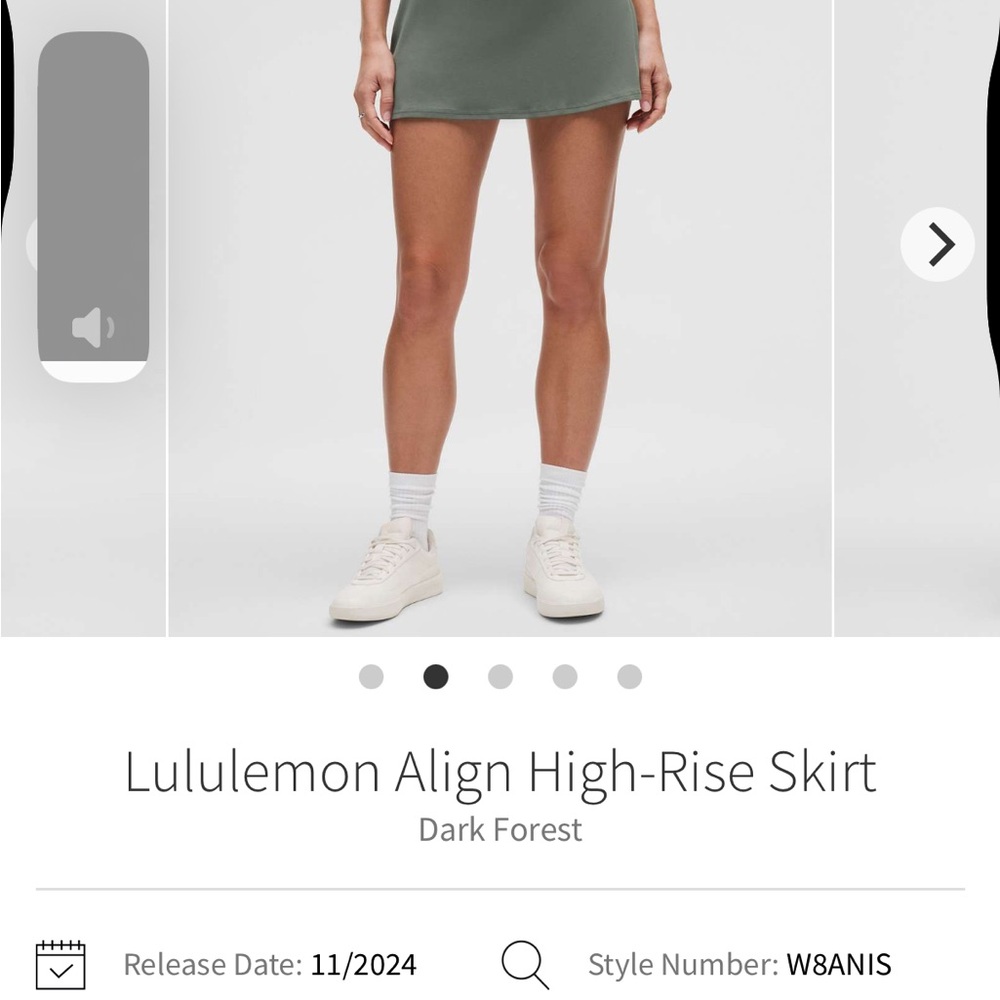 Lululemon Align High-Rise Skirt NWOT